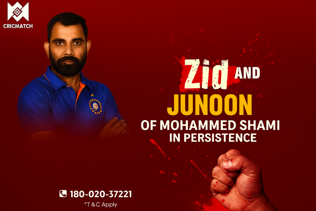 ‘Zid’ and ‘junoon’ of Mohammed Shami — profile in persistence